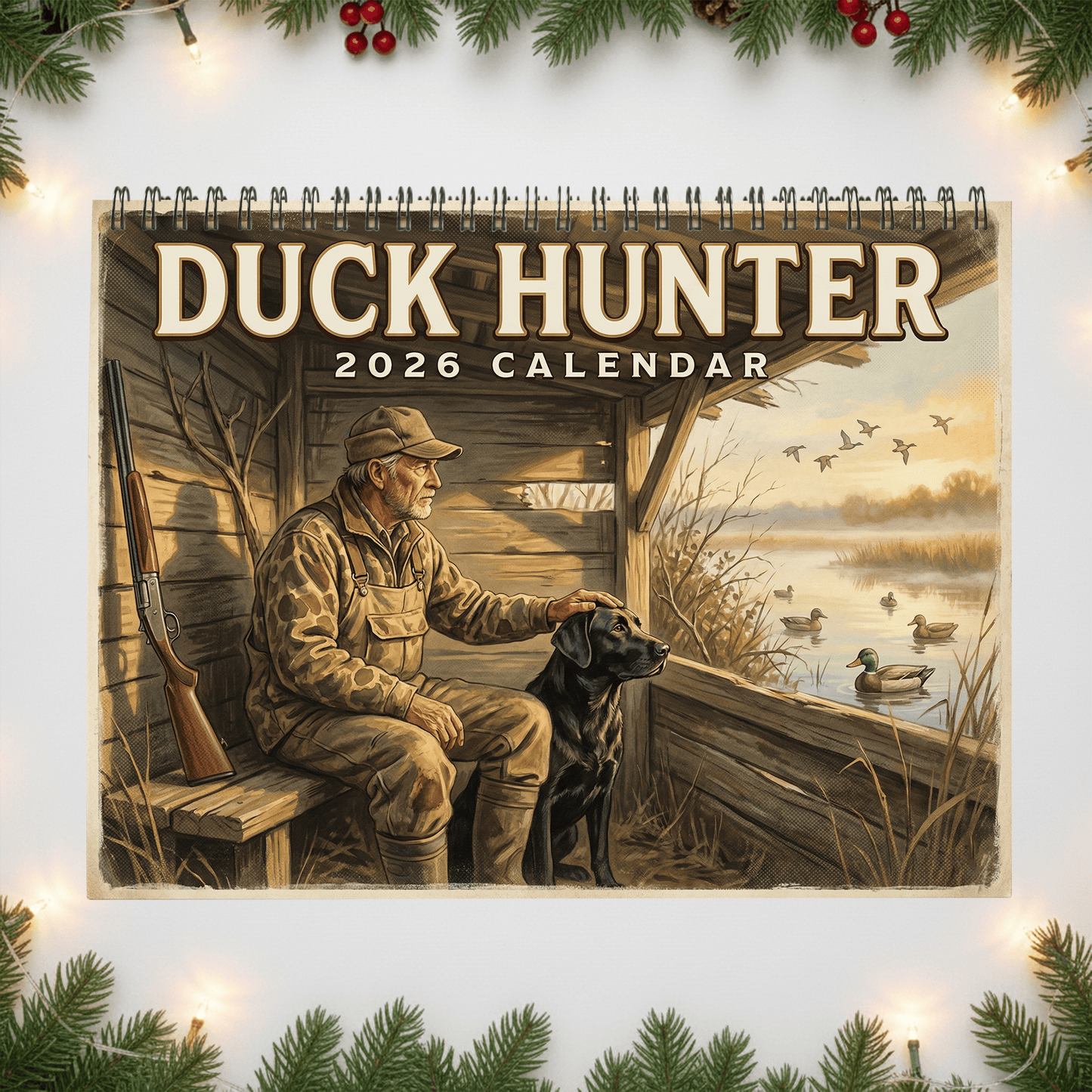 PREMIUM Duck Hunting 2026 CALENDAR LNTH