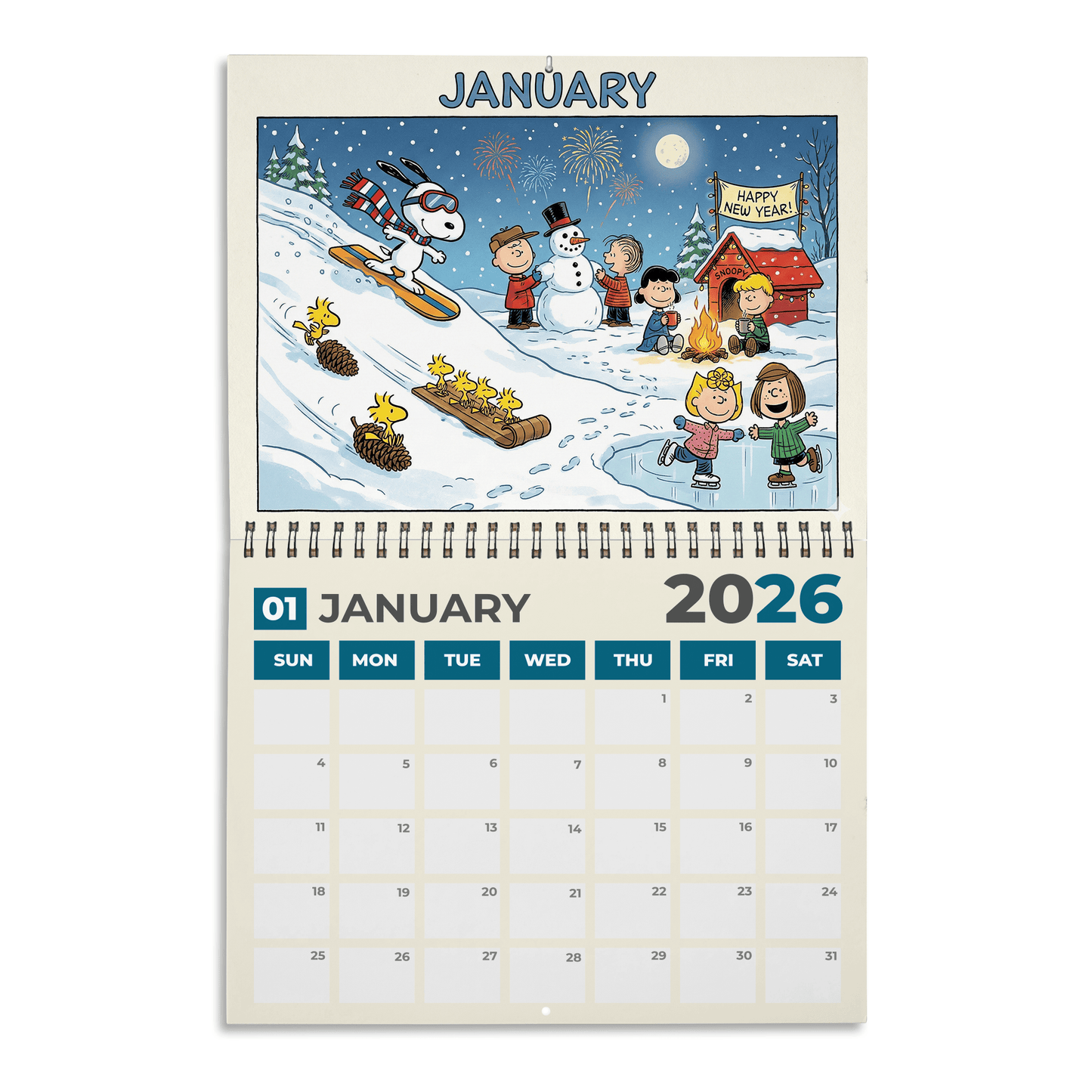 PREMIUM SPNY 2026 CALENDAR LNTH
