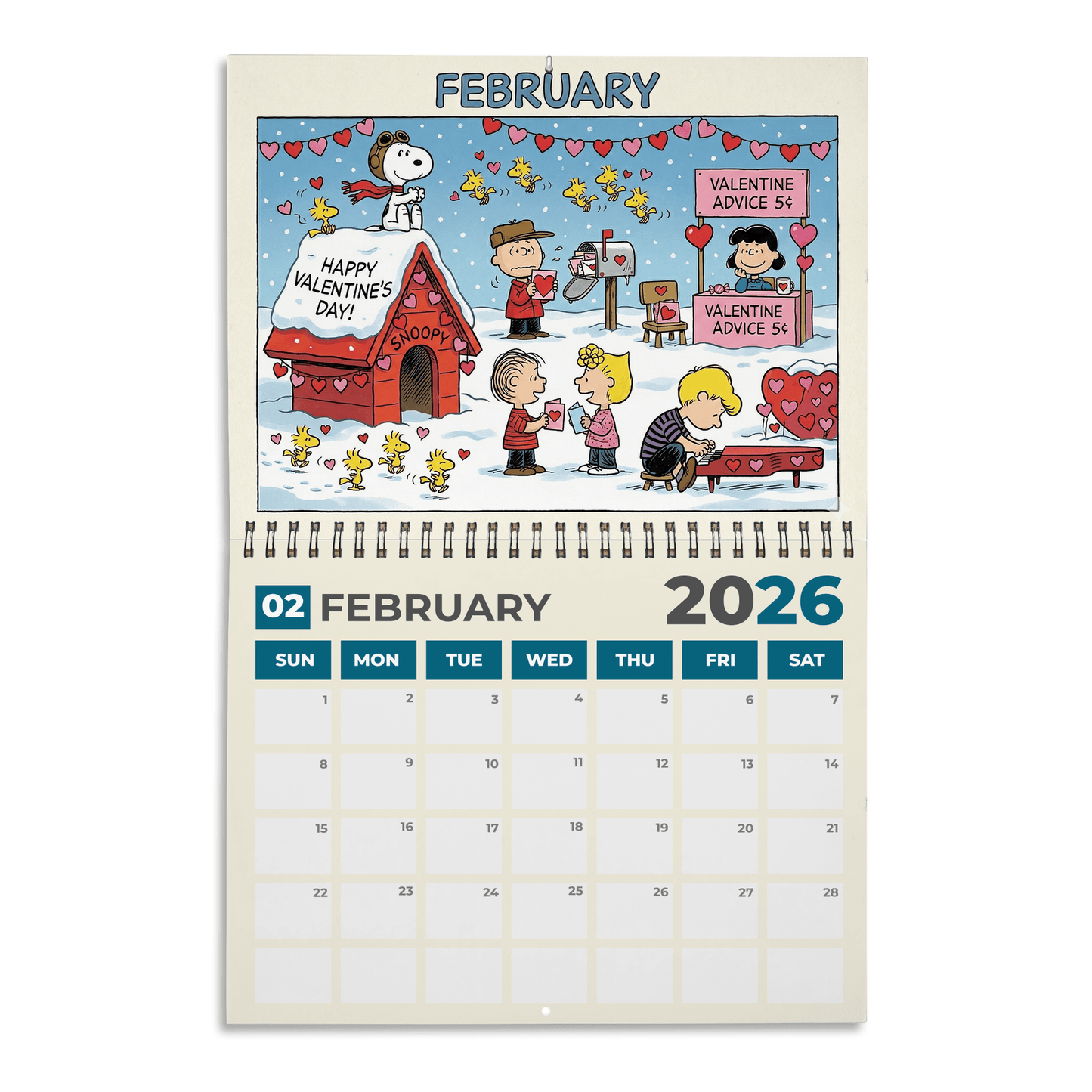 PREMIUM SPNY 2026 CALENDAR LNTH
