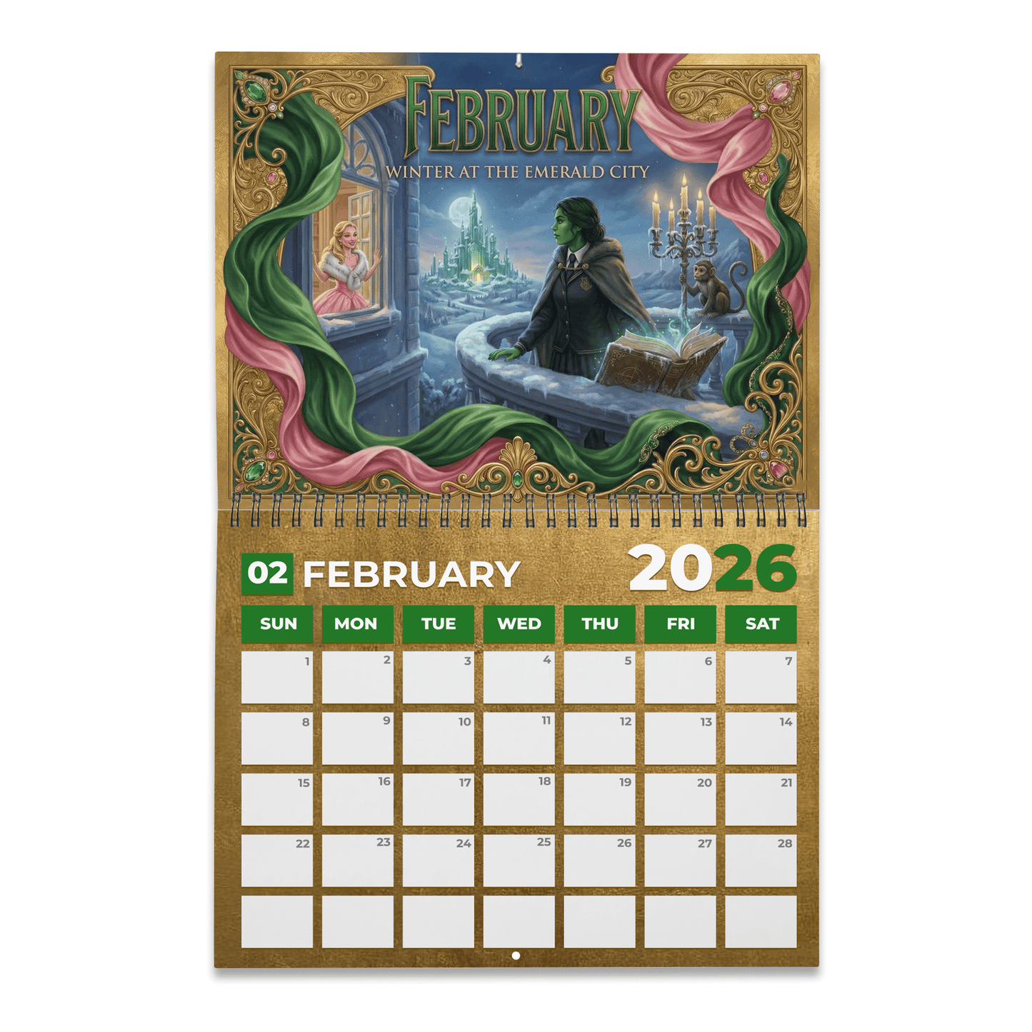 PREMIUM WCKD 2026 CALENDAR LNTH
