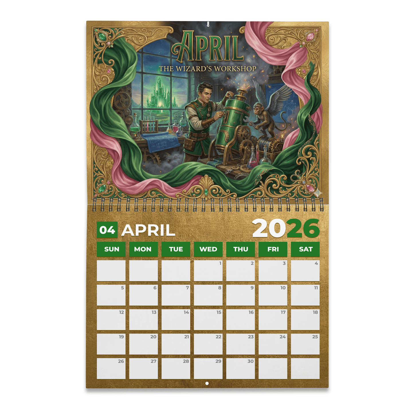 PREMIUM WCKD 2026 CALENDAR LNTH