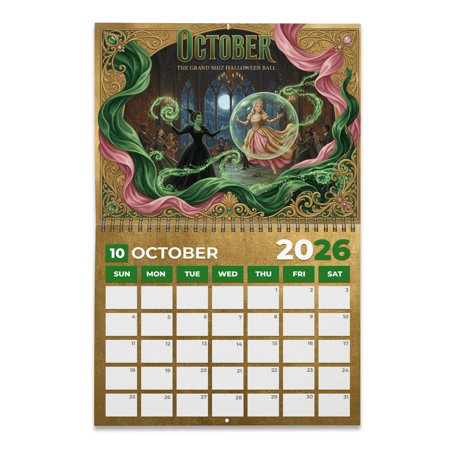 PREMIUM WCKD 2026 CALENDAR LNTH