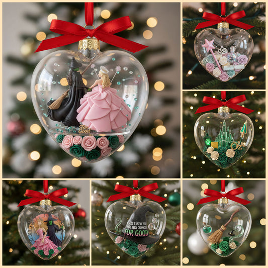 WCKD Heart Ornament TNSM