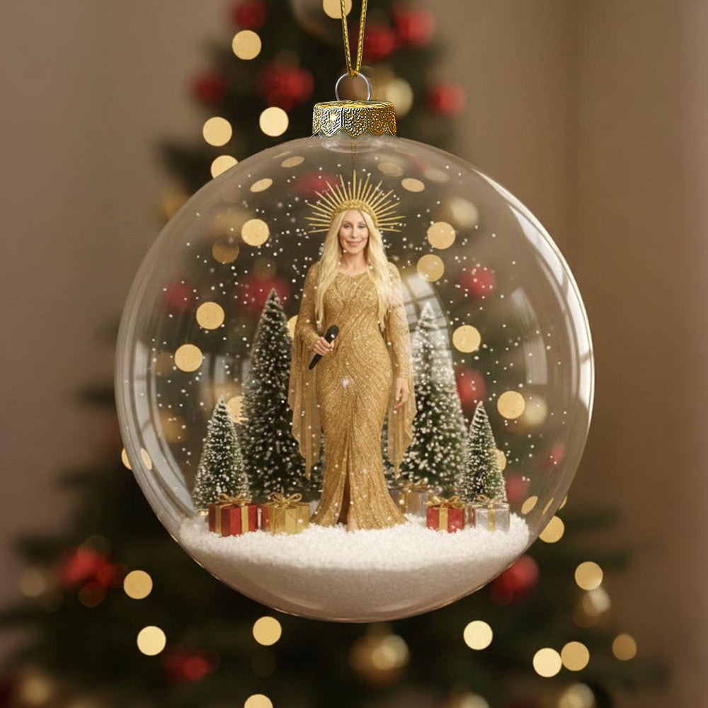 CHER Christmas Ornament DAT