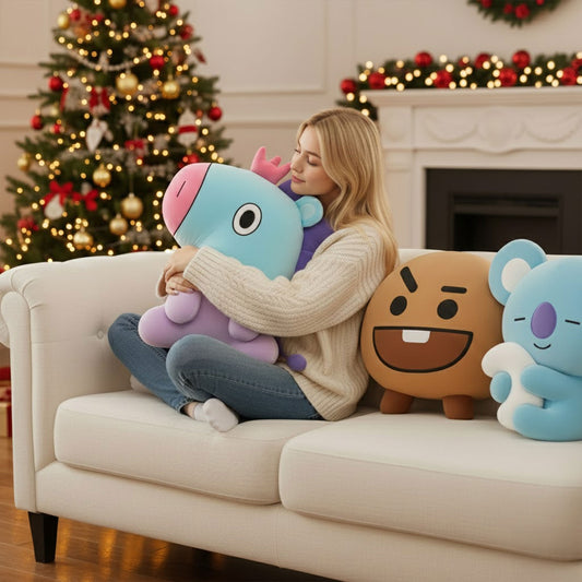 BTS Luxurious Plush Pillows TNSM