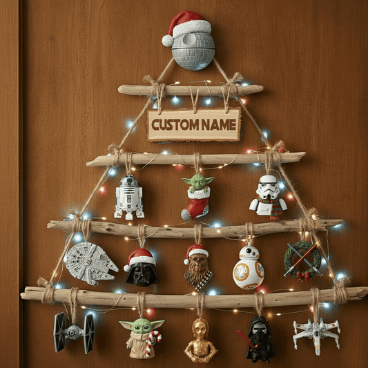 STW Premium Rustic Wall Christmas Tree HTTT