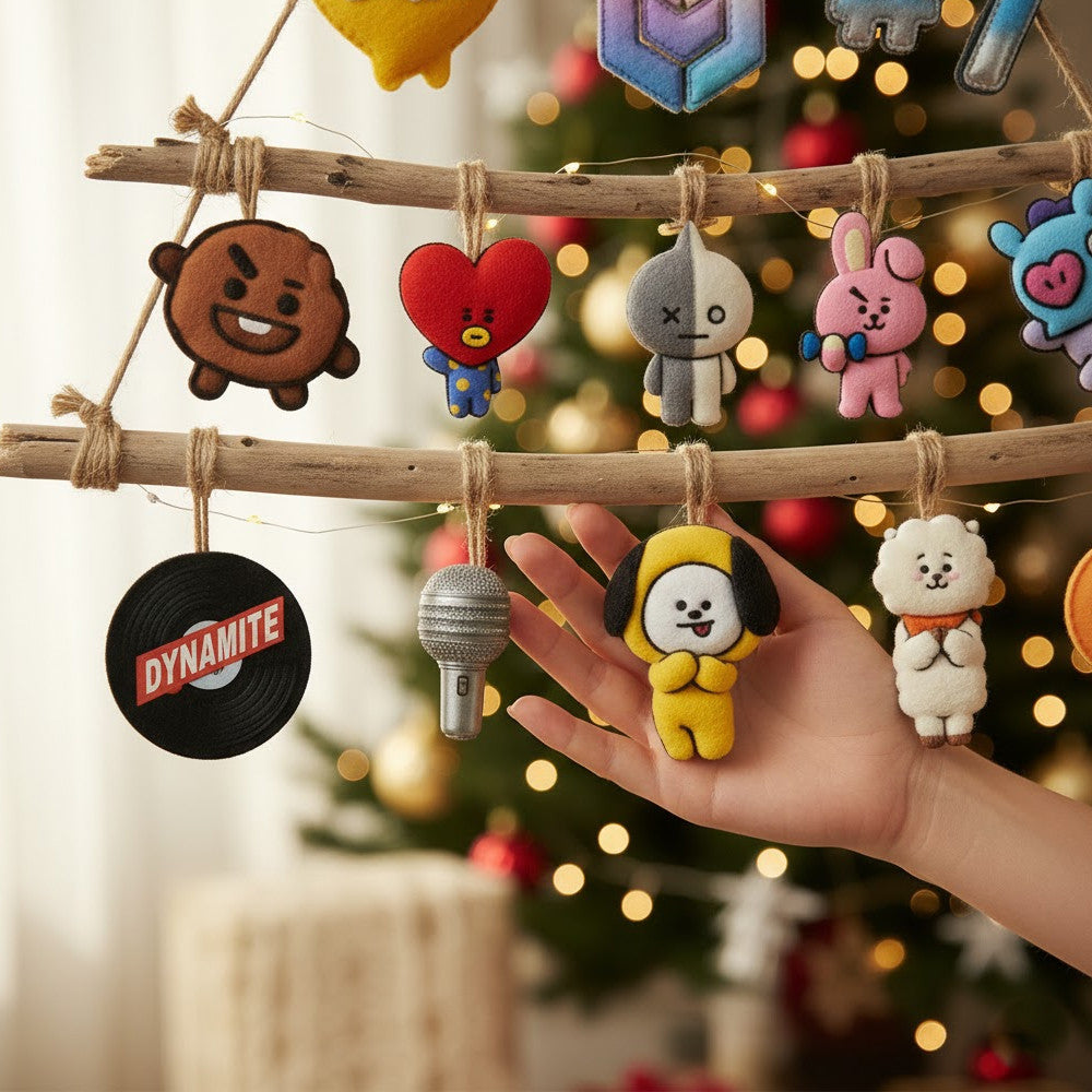 BTS Premium Rustic Wall Christmas Tree TNSM