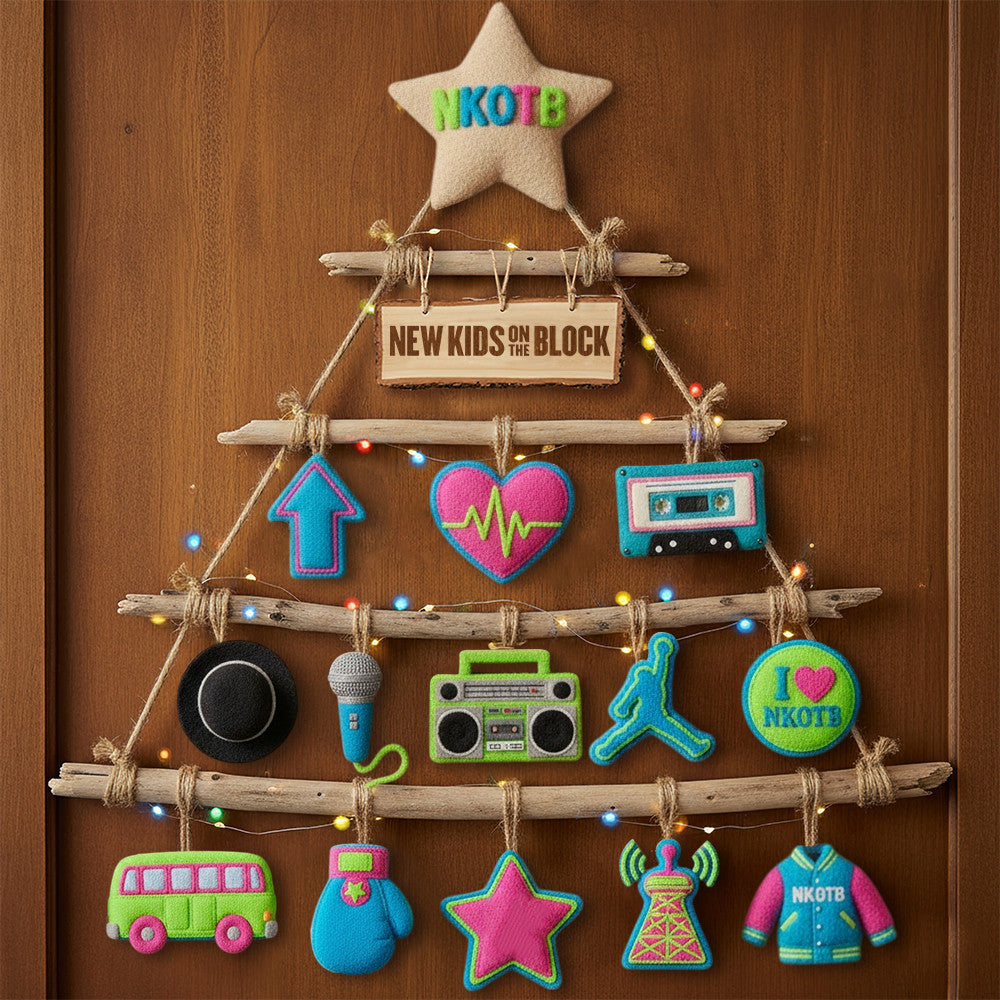 NKOTB Premium Rustic Wall Christmas Tree TNSM