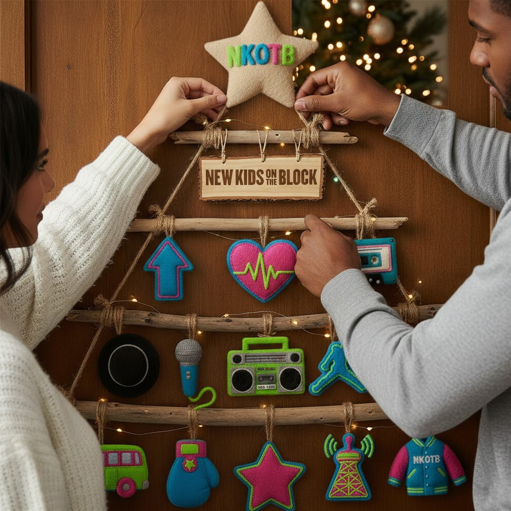 NKOTB Premium Rustic Wall Christmas Tree TNSM
