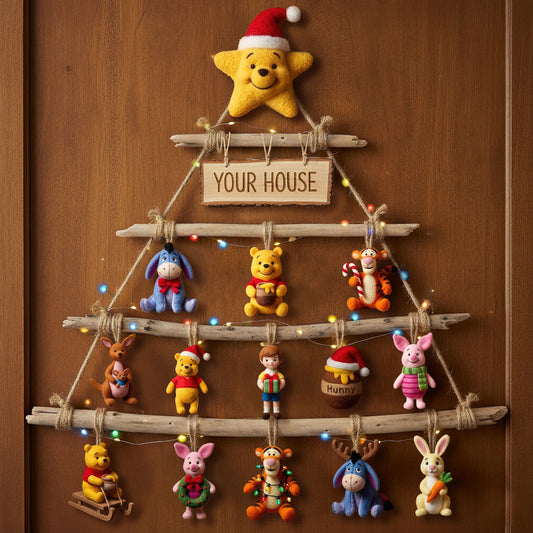 WTP Premium Rustic Wall Christmas Tree HTTT