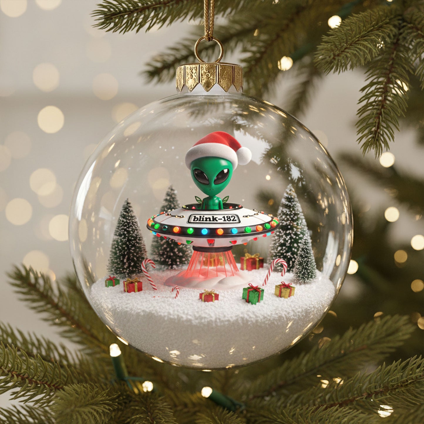 BLK Christmas Ornament DAT