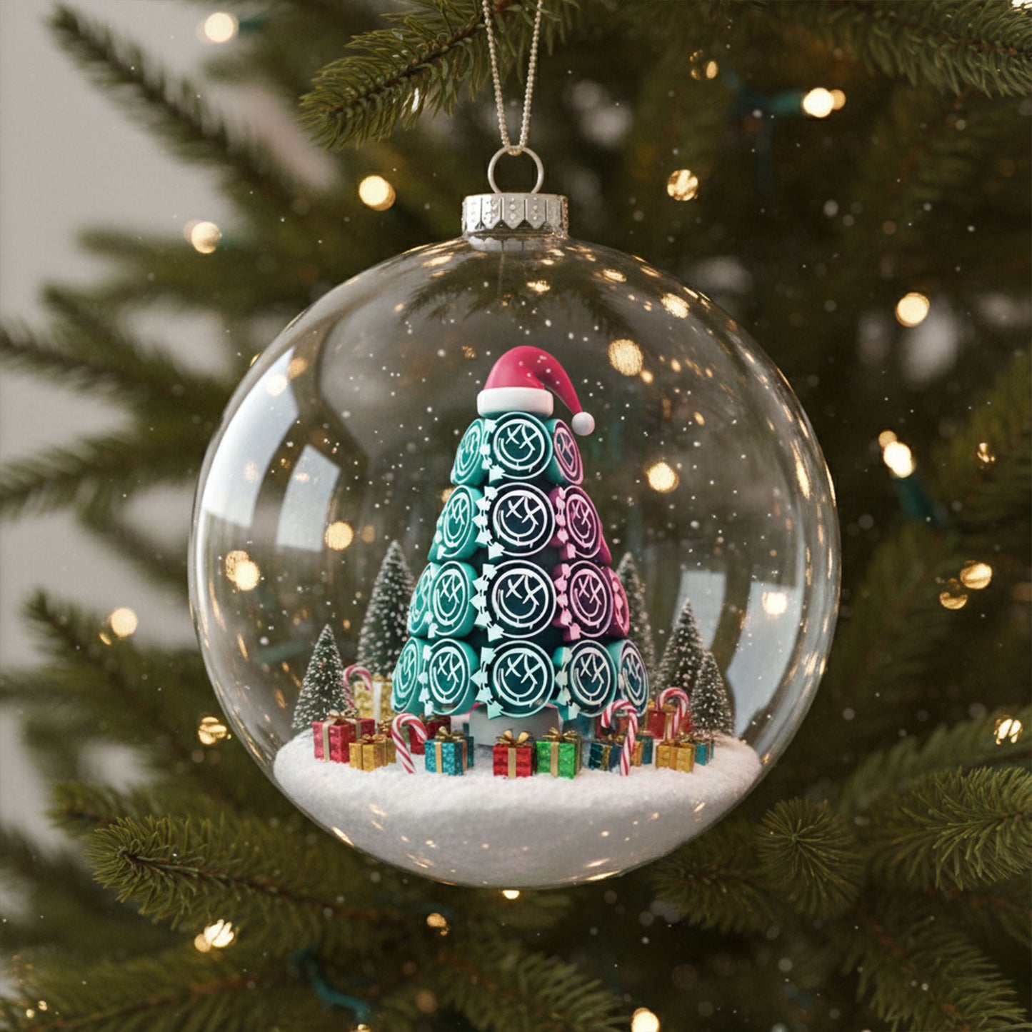 BLK Christmas Ornament DAT