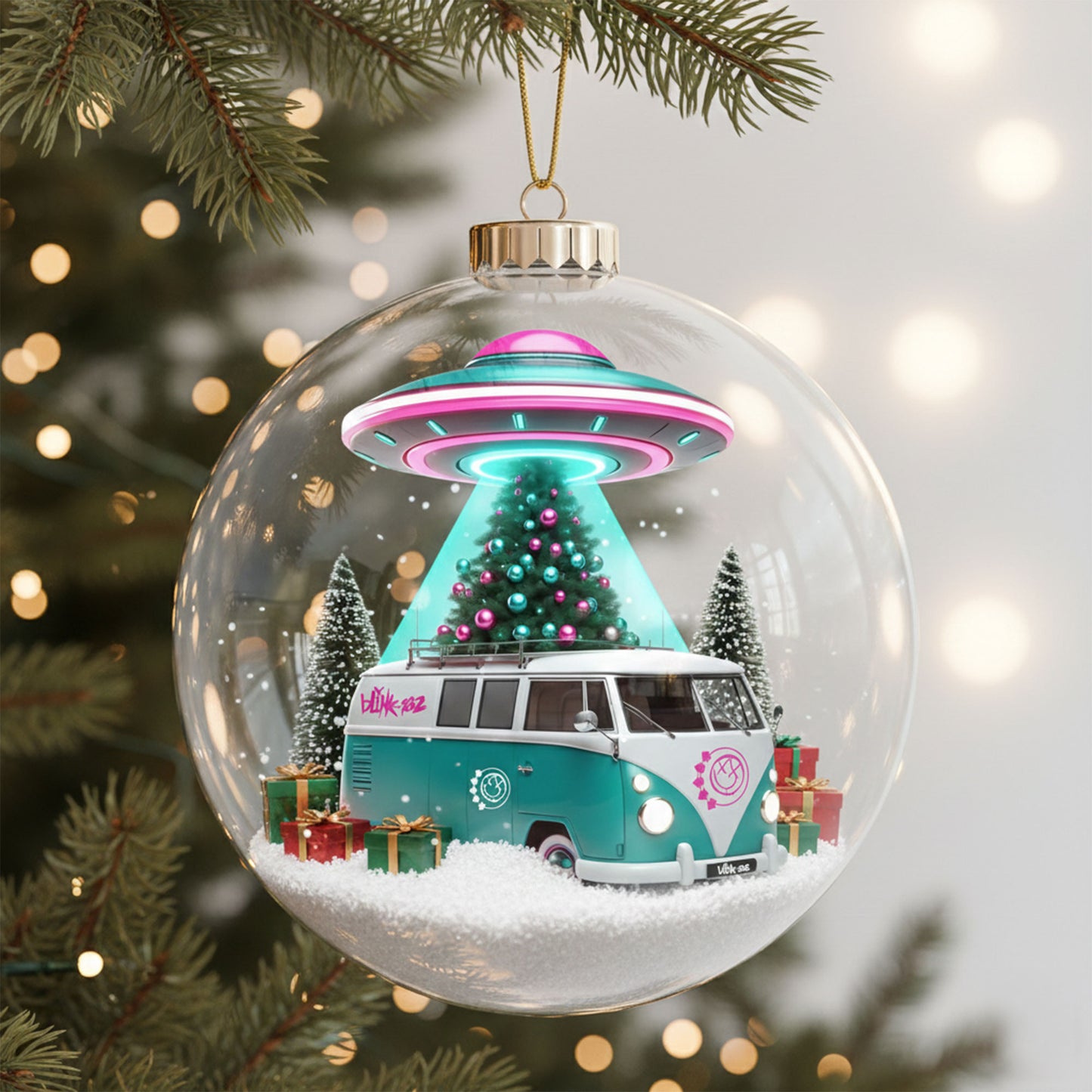 BLK Christmas Ornament DAT