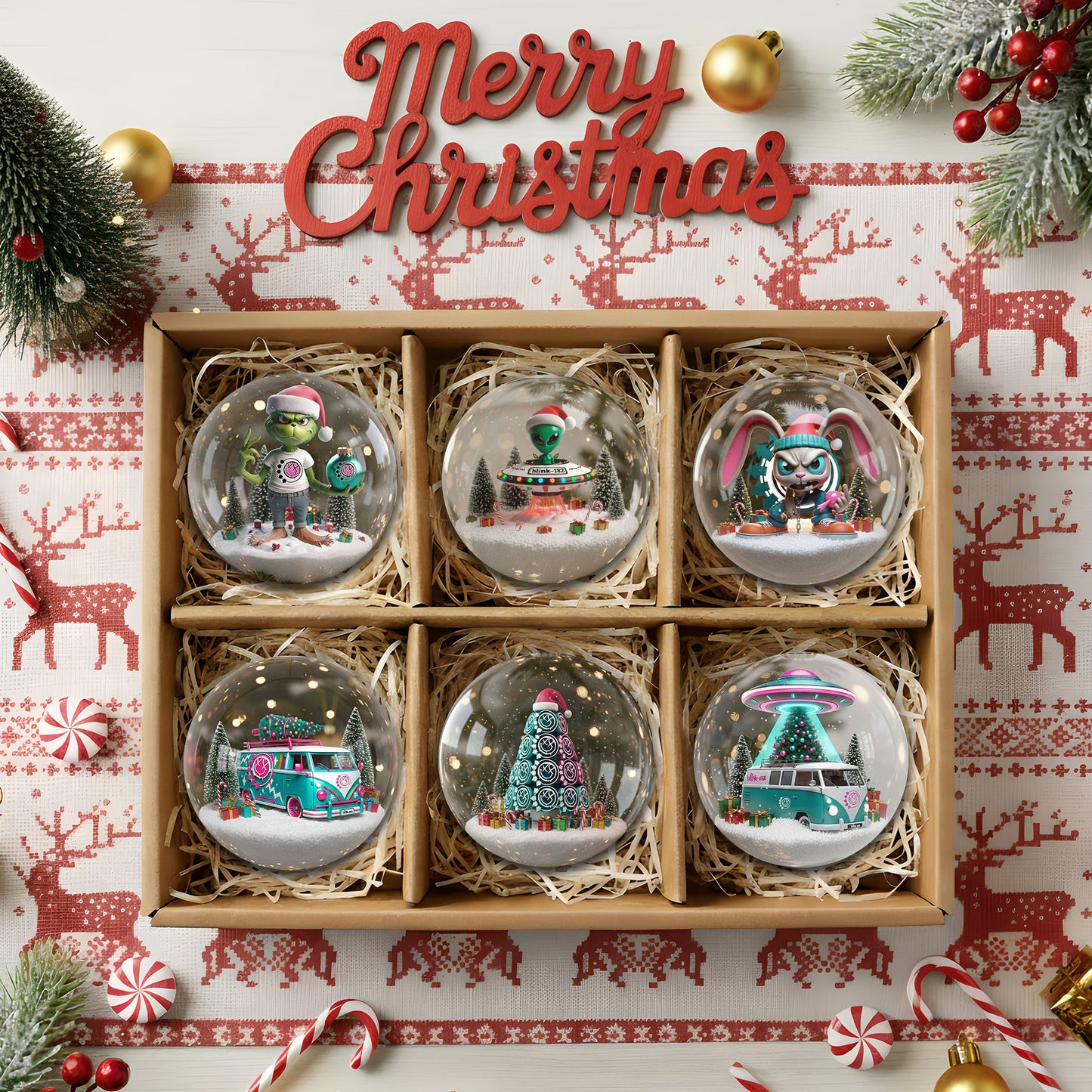 BLK Christmas Ornament DAT