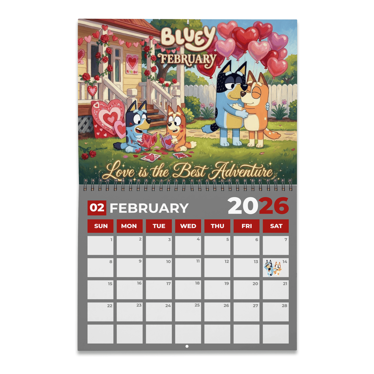 PREMIUM BLU 2026 CALENDAR TNSM