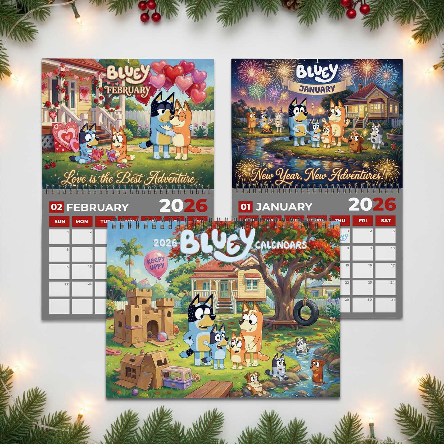 PREMIUM BLU 2026 CALENDAR TNSM