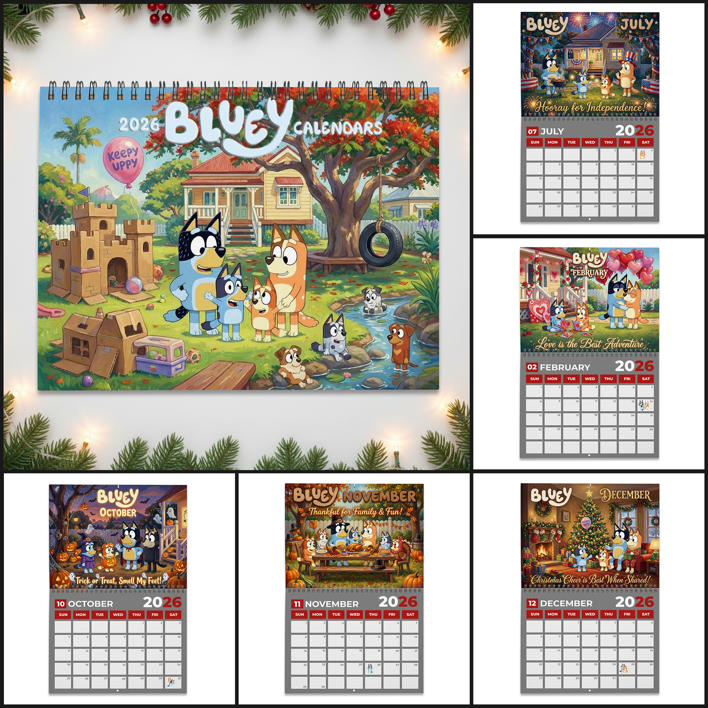 PREMIUM BLU 2026 CALENDAR TNSM