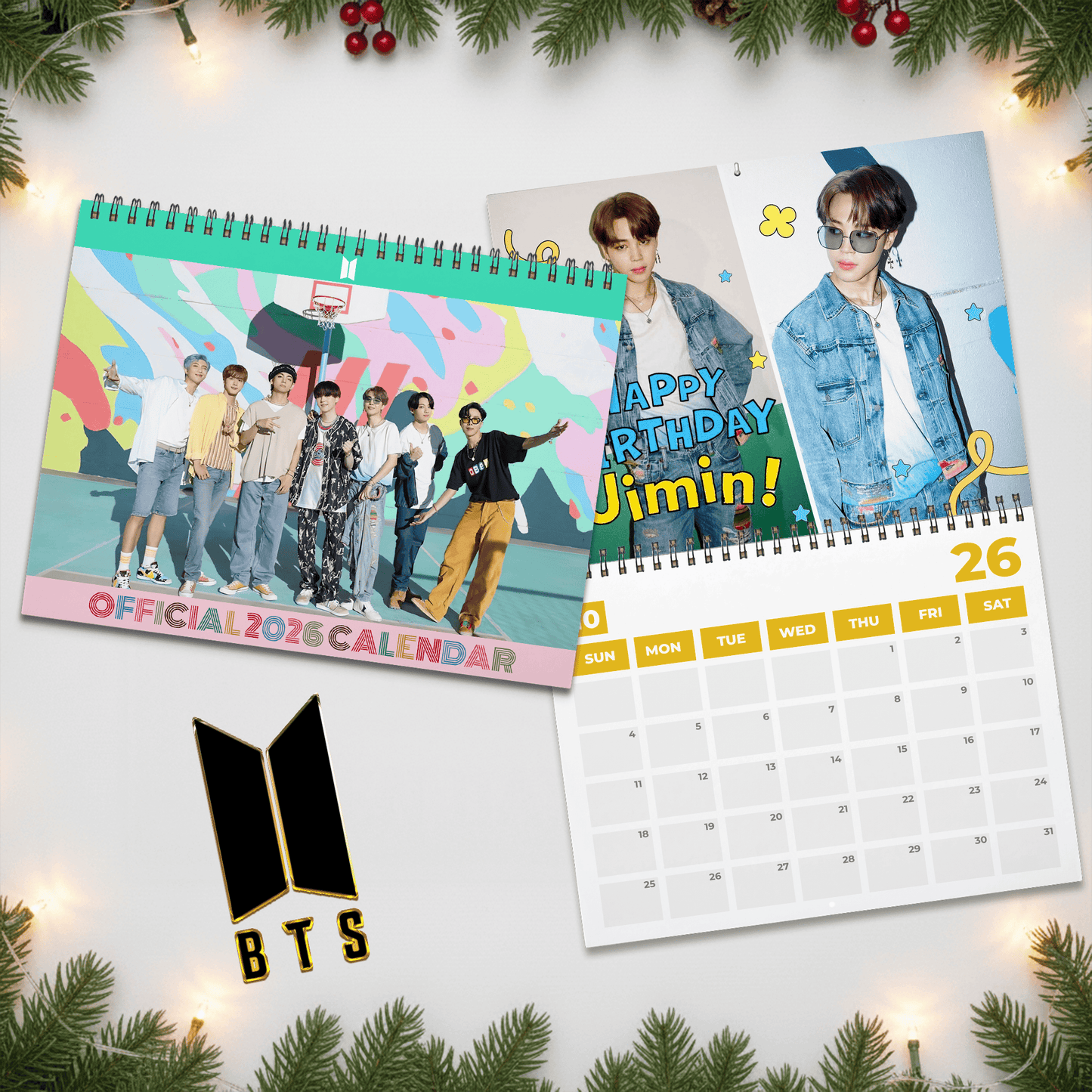 PREMIUM BTS 2026 CALENDAR TNSM