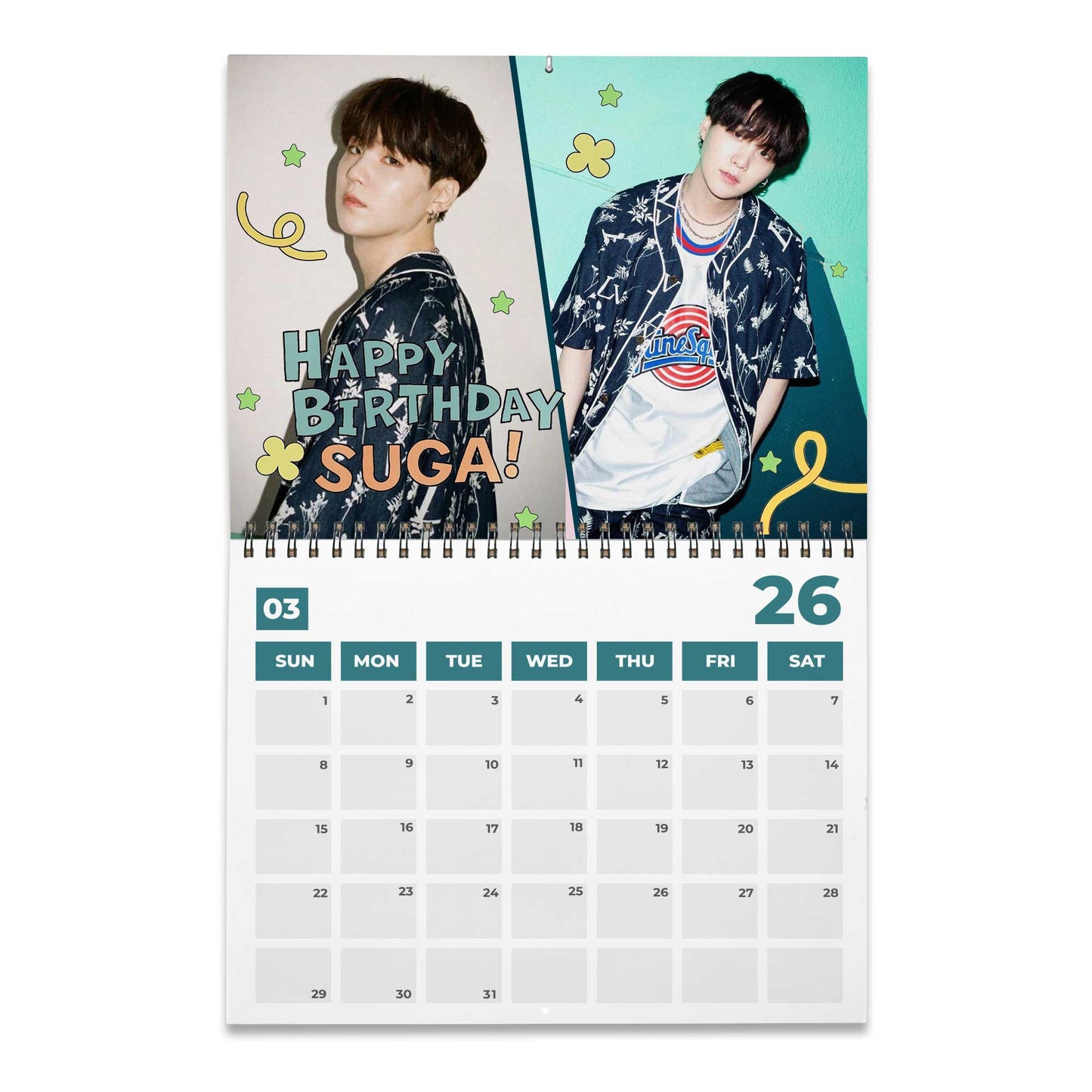 PREMIUM BTS 2026 CALENDAR TNSM