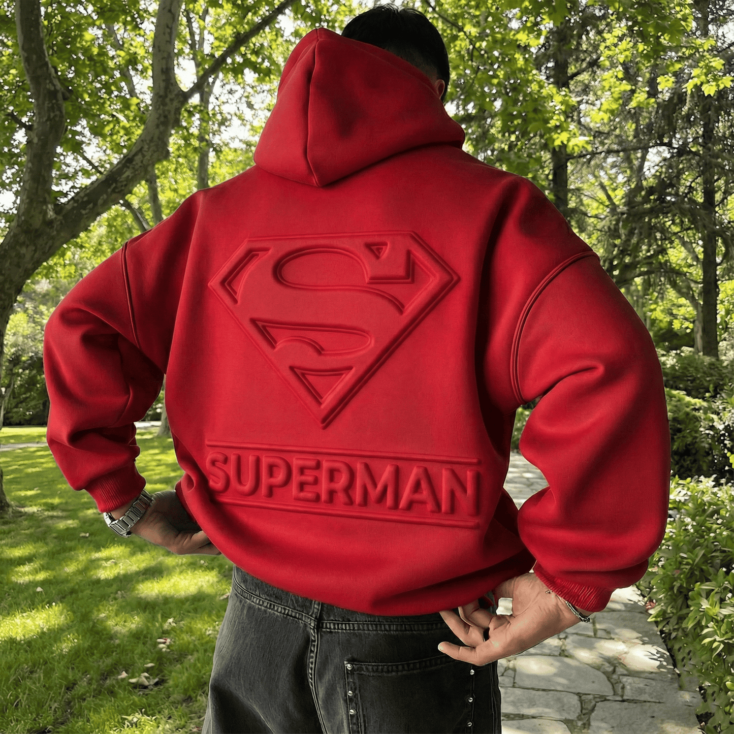 SUP Embossed Hoodie HTTT