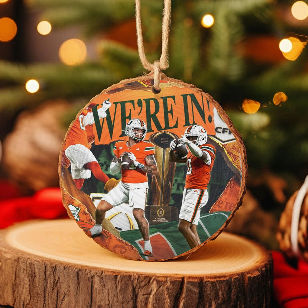 MHC Wooden Christmas Ornament DAT