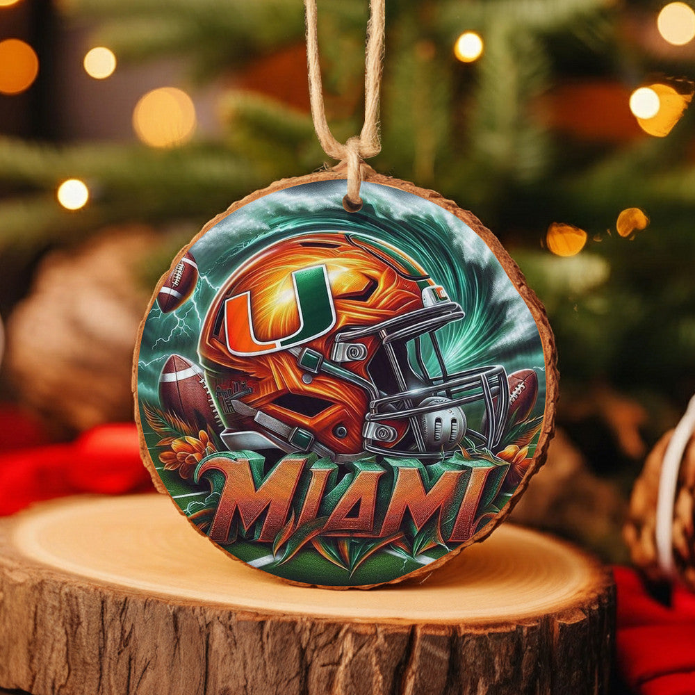 MHC Wooden Christmas Ornament DAT