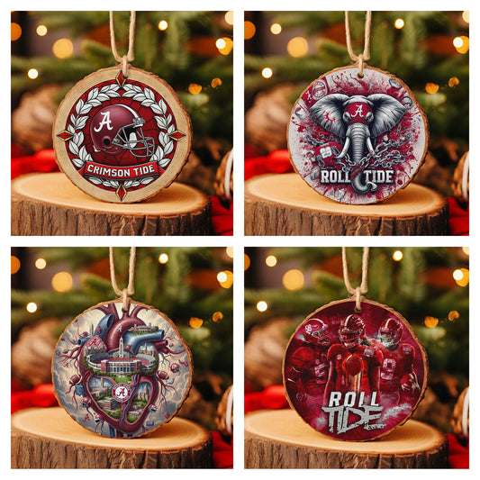 ACT Wooden Christmas Ornament DAT