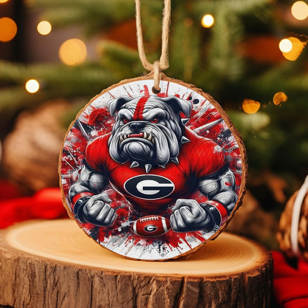 GGBD Wooden Christmas Ornament DAT