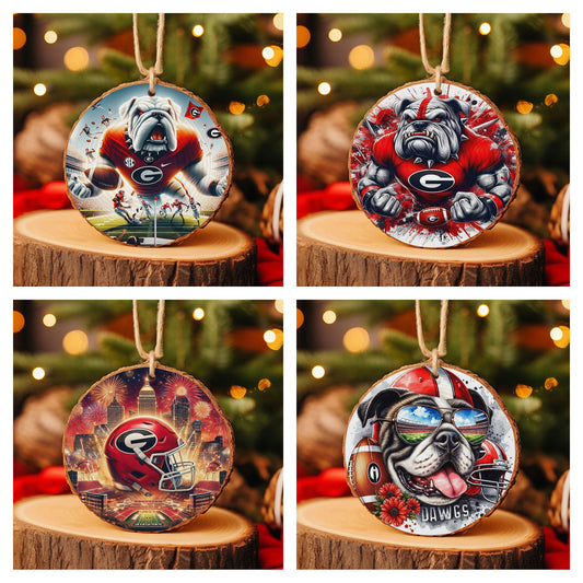 GGBD Wooden Christmas Ornament DAT