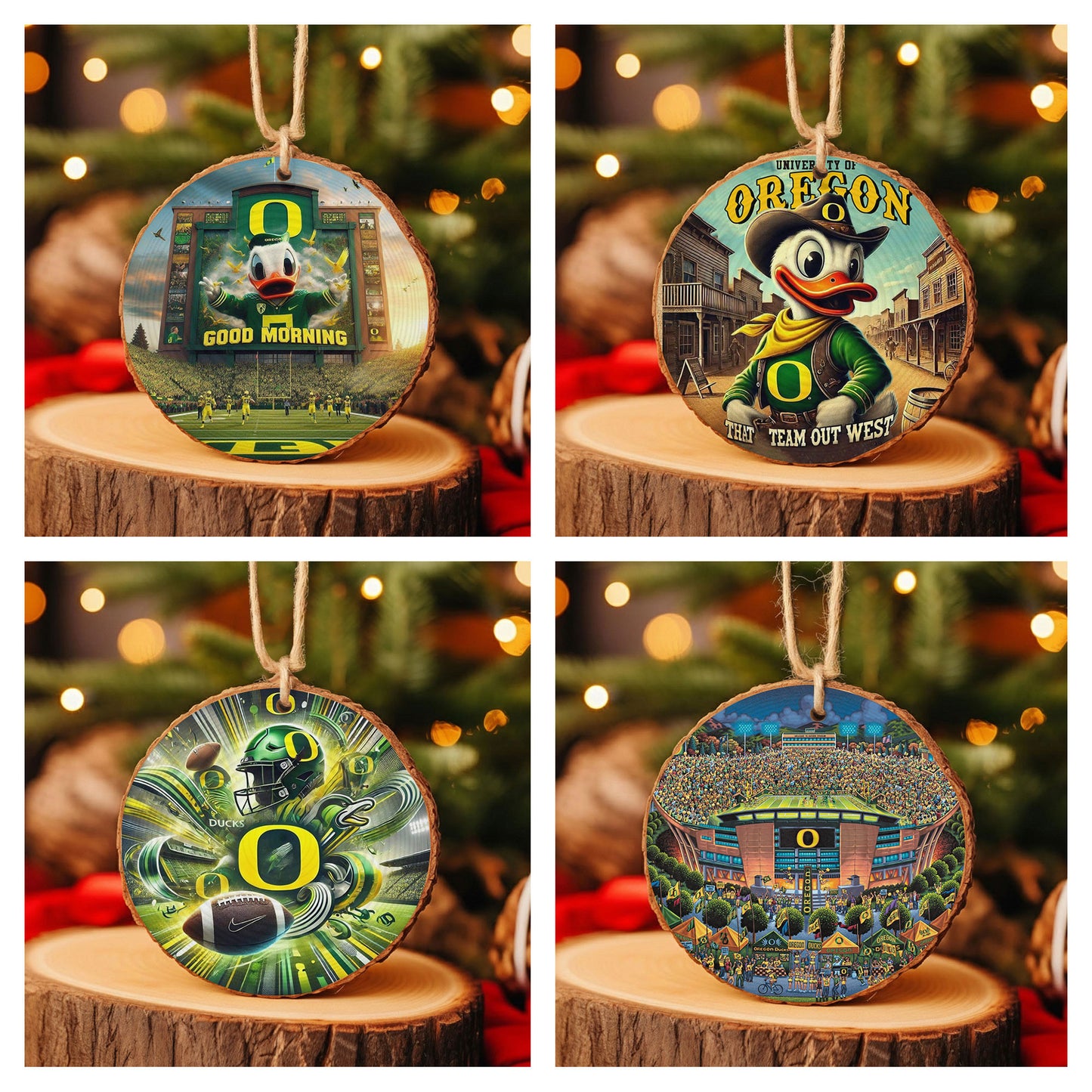 ORD Wooden Christmas Ornament DAT