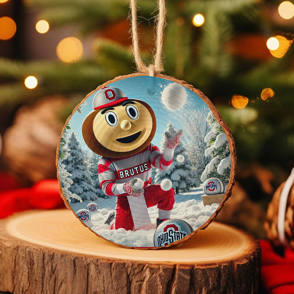 OSB Wooden Christmas Ornament DAT