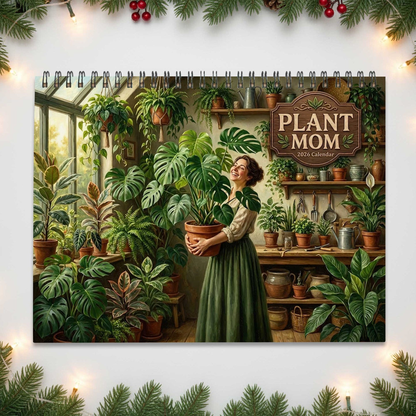 Plant mom Premium 2026 Calendar TNSM