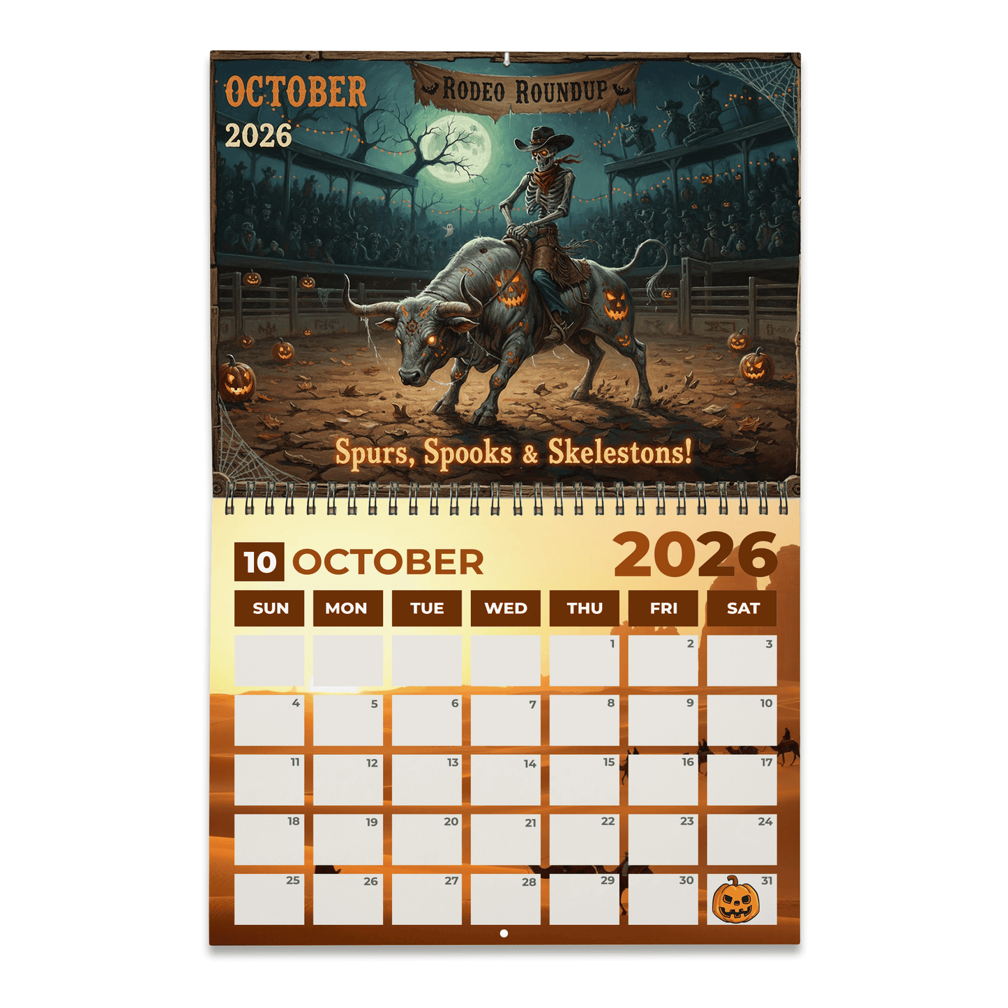 Rodeo Premium 2026 Calendar TNSM