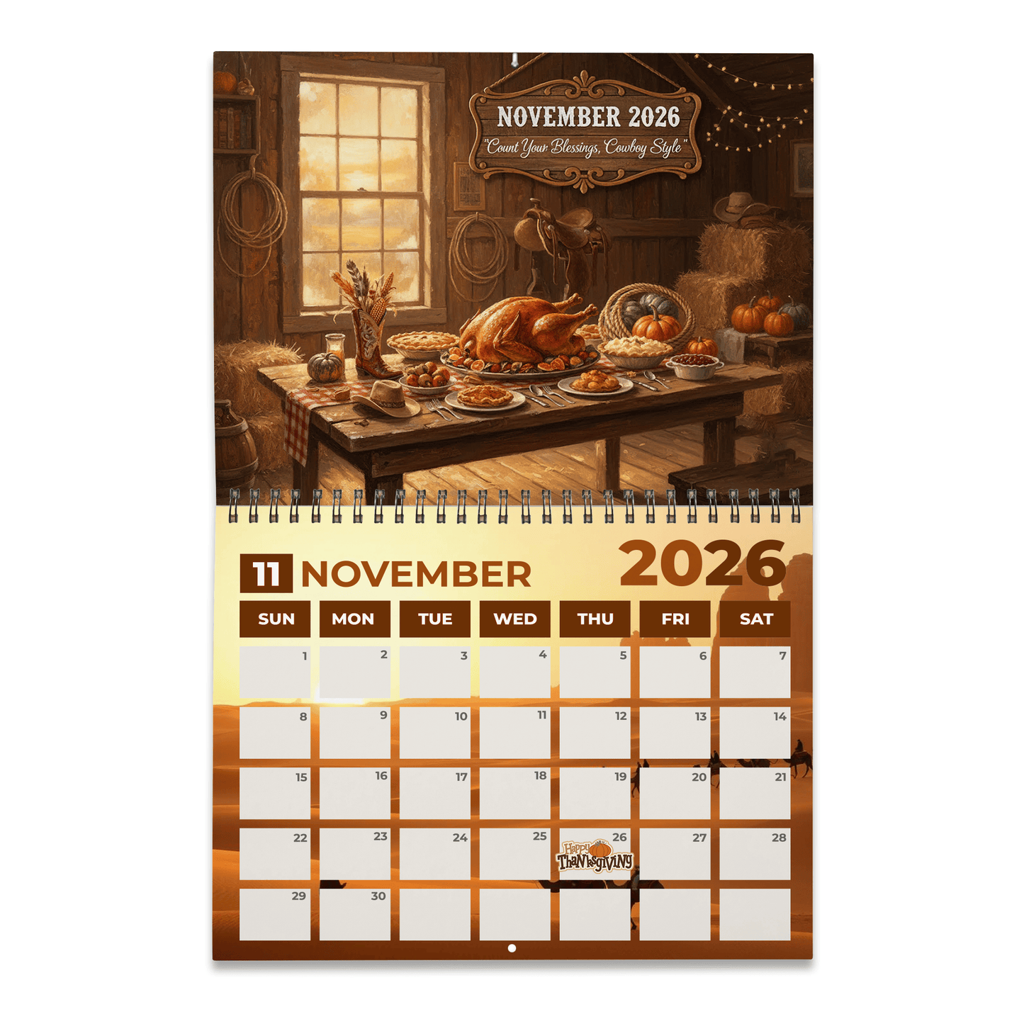 Rodeo Premium 2026 Calendar TNSM