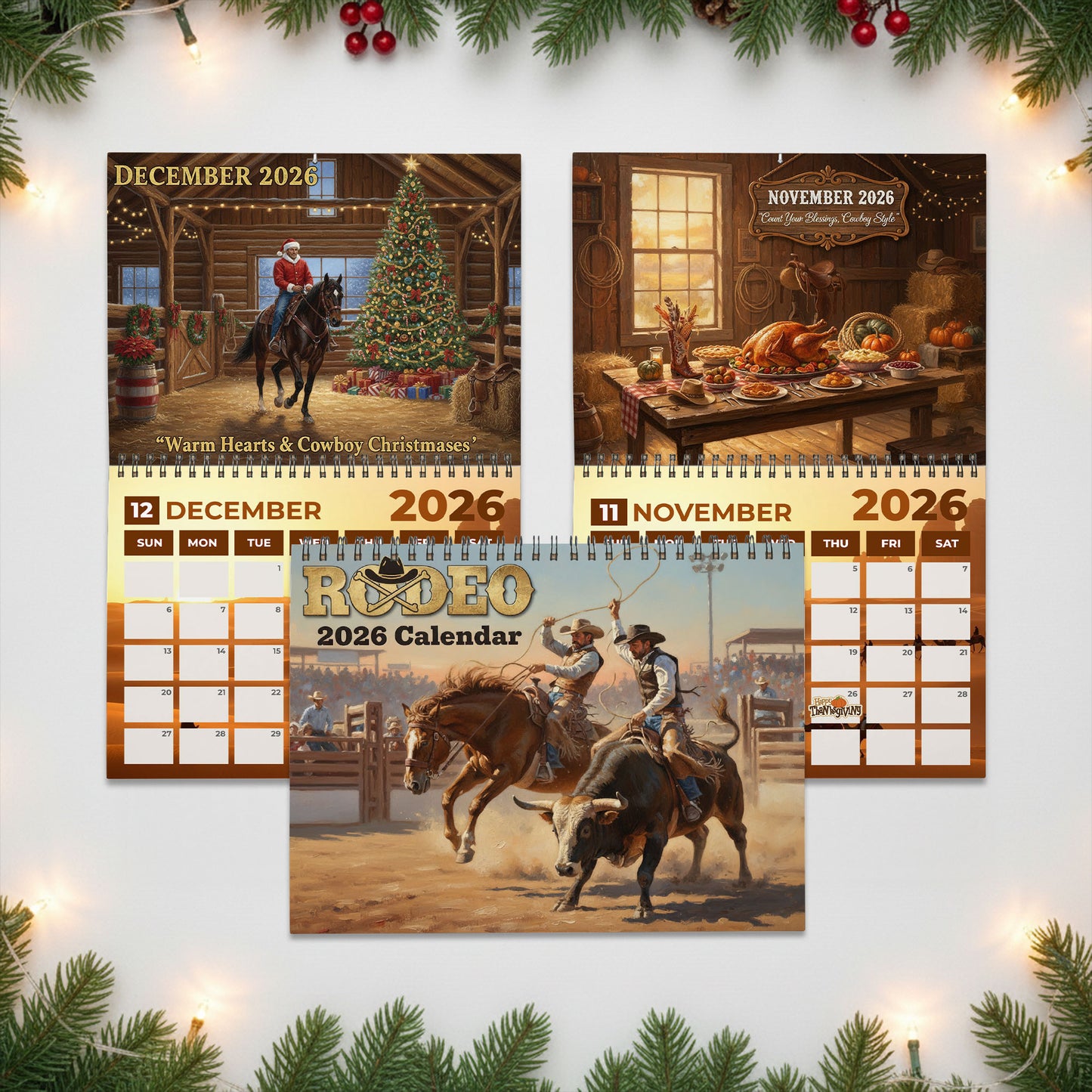 Rodeo Premium 2026 Calendar TNSM