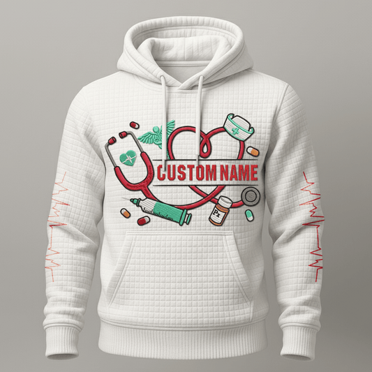PREMIUM NURSE HOODIE DAT