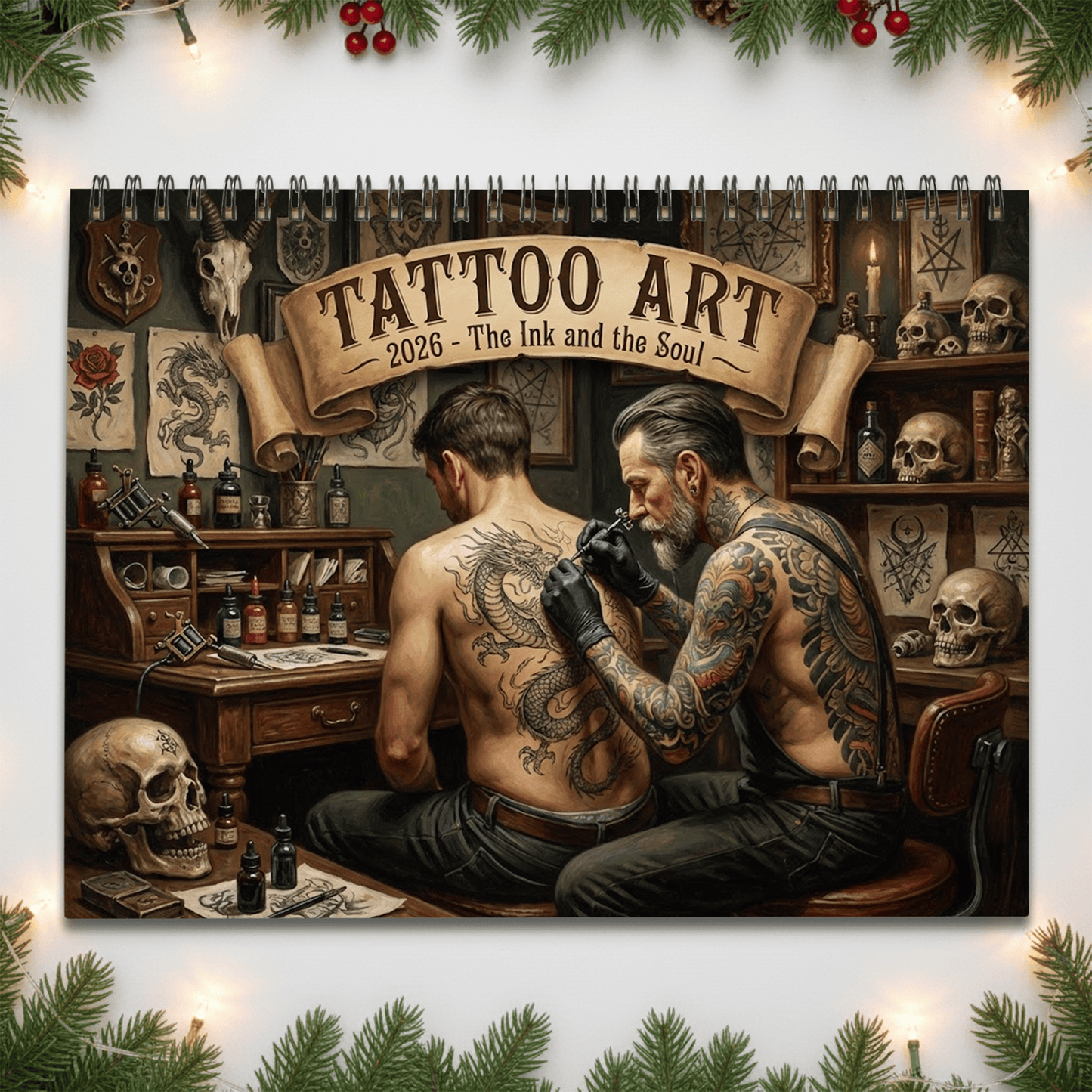 Tattoo Artist Premium 2026 Calendar TNSM