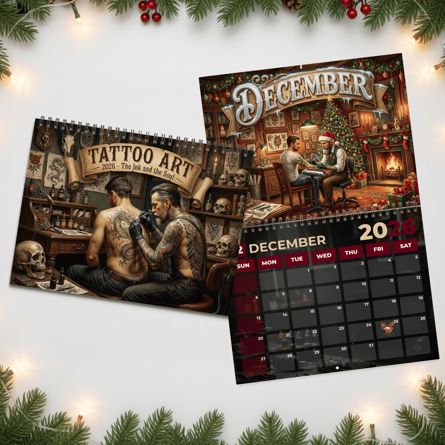 Tattoo Artist Premium 2026 Calendar TNSM