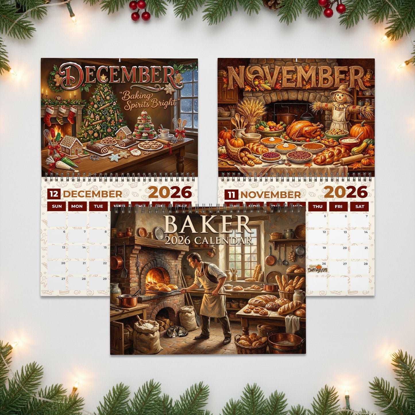 Baker Premium 2026 Calendar TNSM
