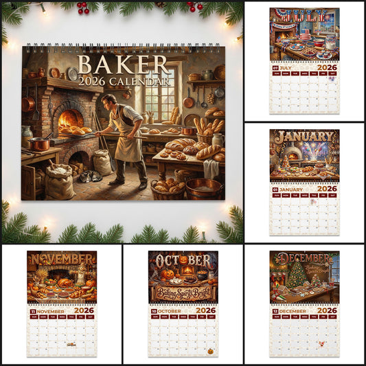 Baker Premium 2026 Calendar TNSM
