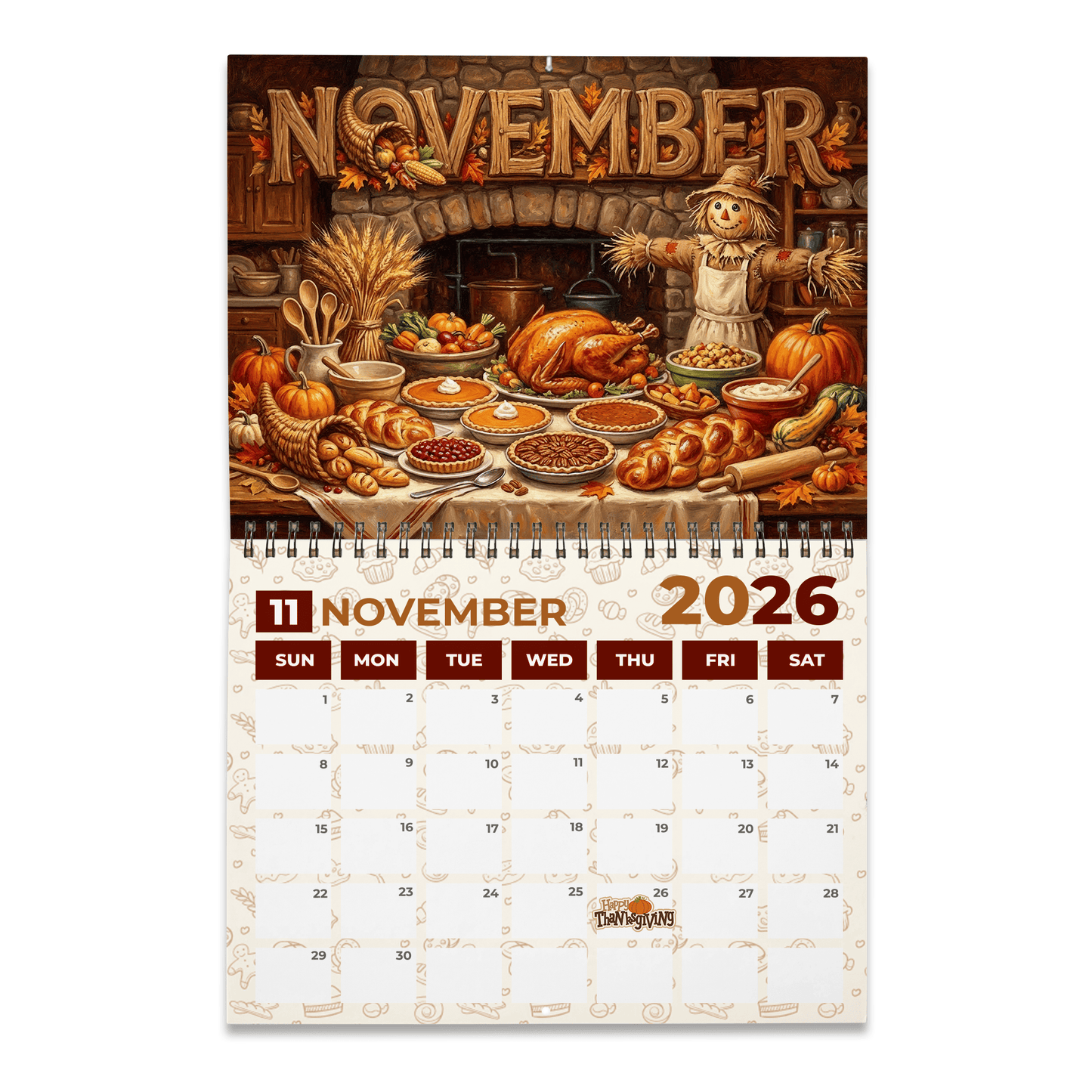 Baker Premium 2026 Calendar TNSM