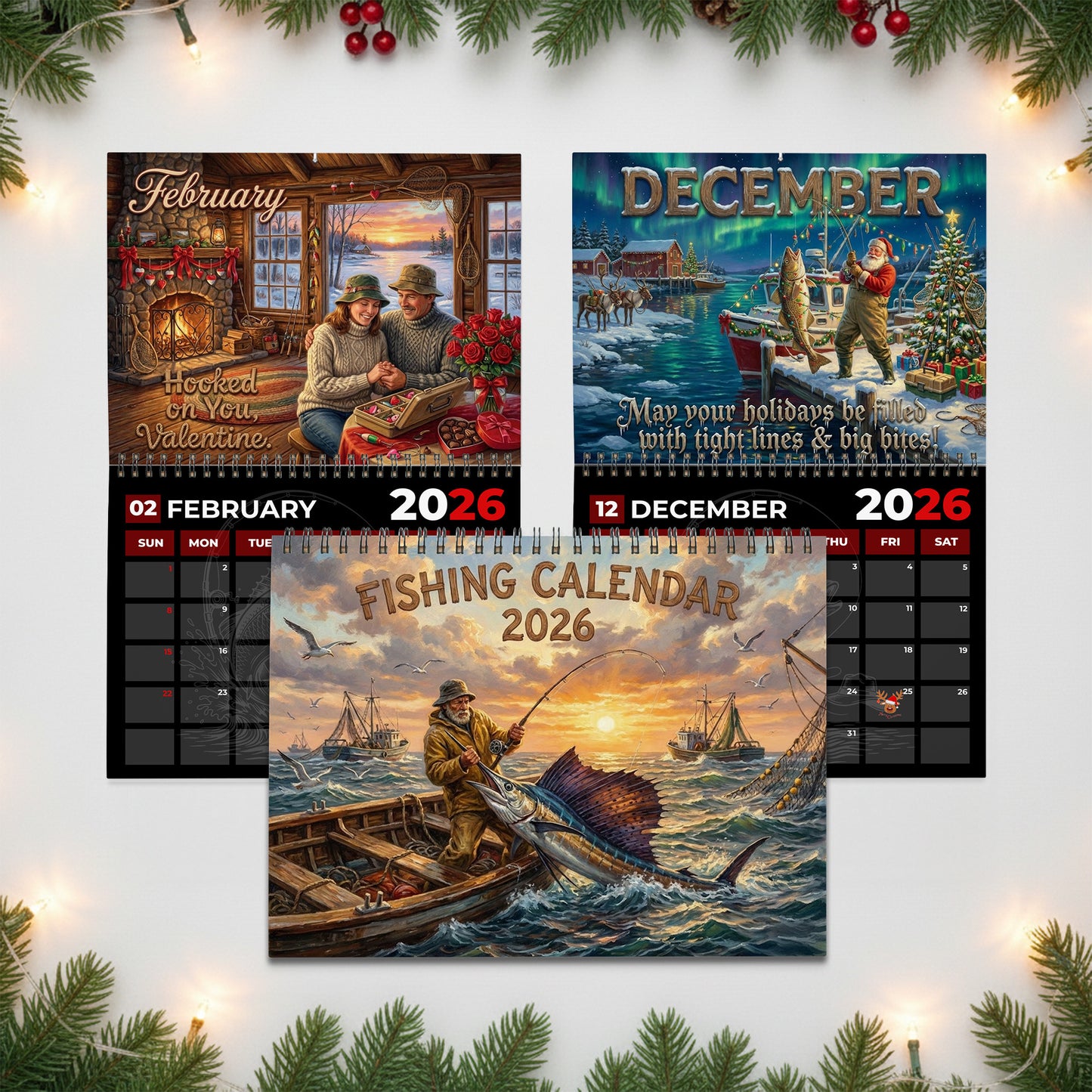 Fishing Premium 2026 Calendar TNSM
