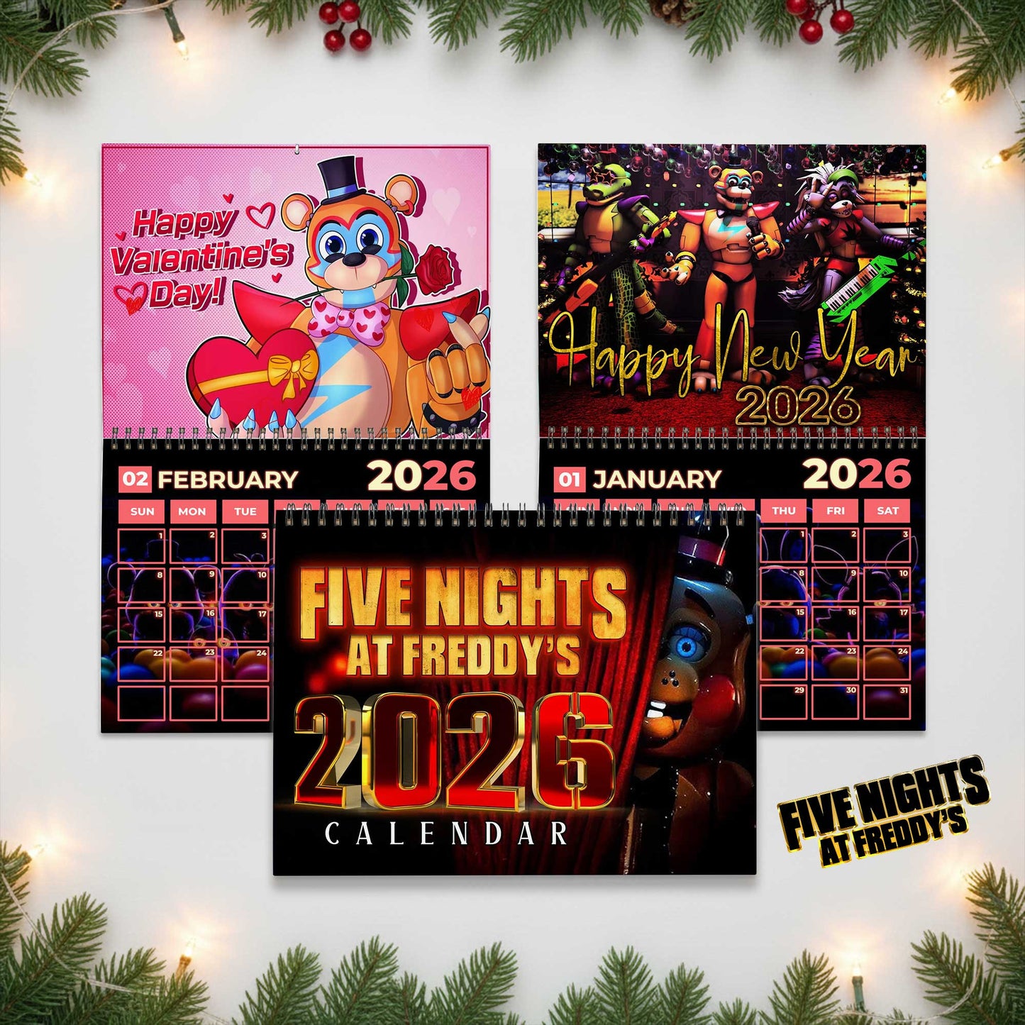 PREMIUM 5NAF 2026 CALENDAR TNSM
