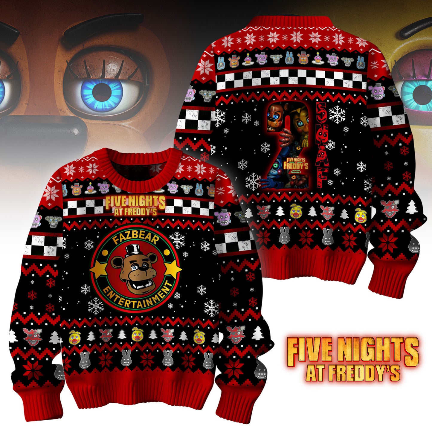 5NAF Sweater Christmas TNSM