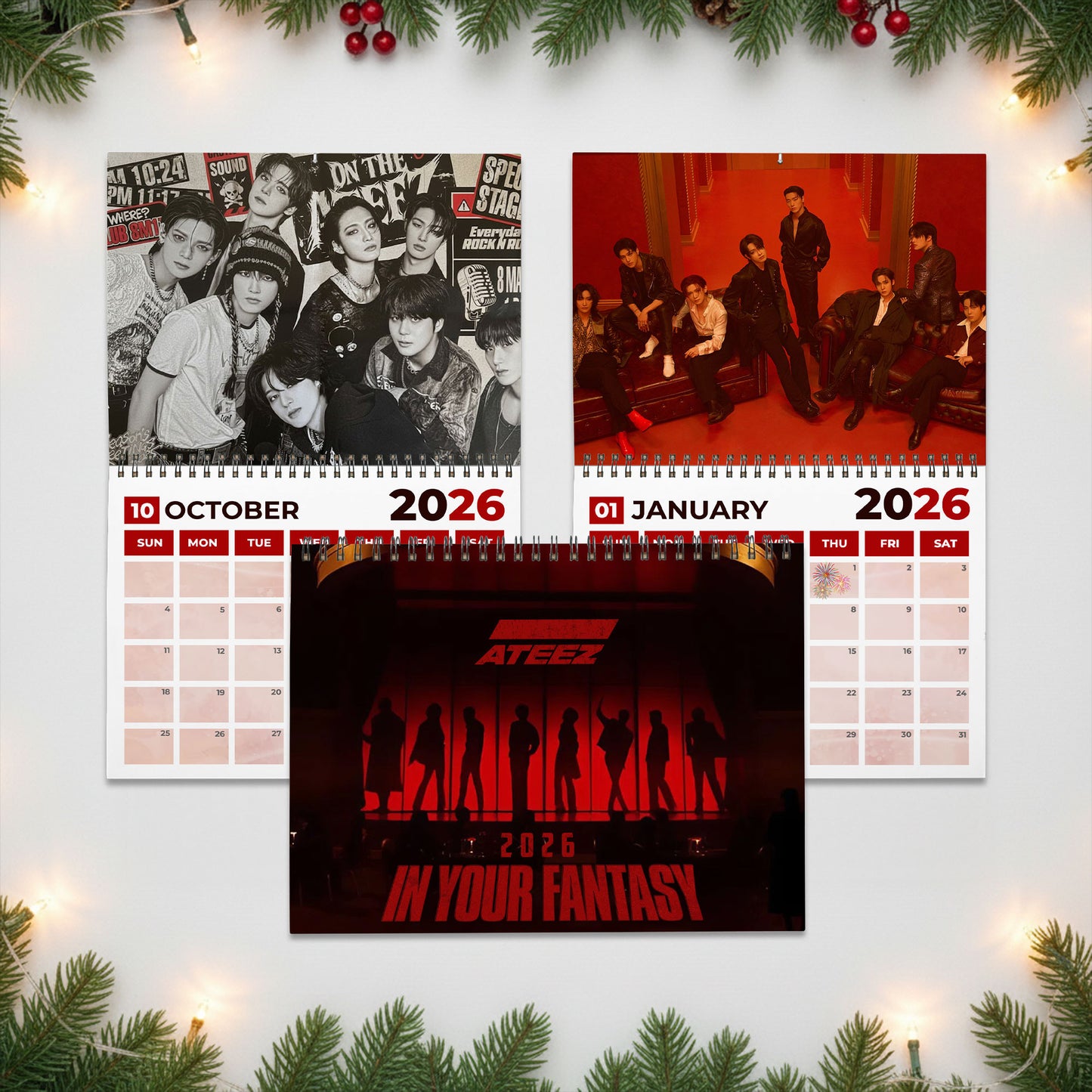 PREMIUM ATEEZ 2026 CALENDAR DAT