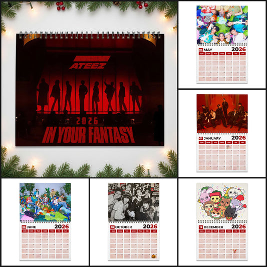 PREMIUM ATEEZ 2026 CALENDAR DAT