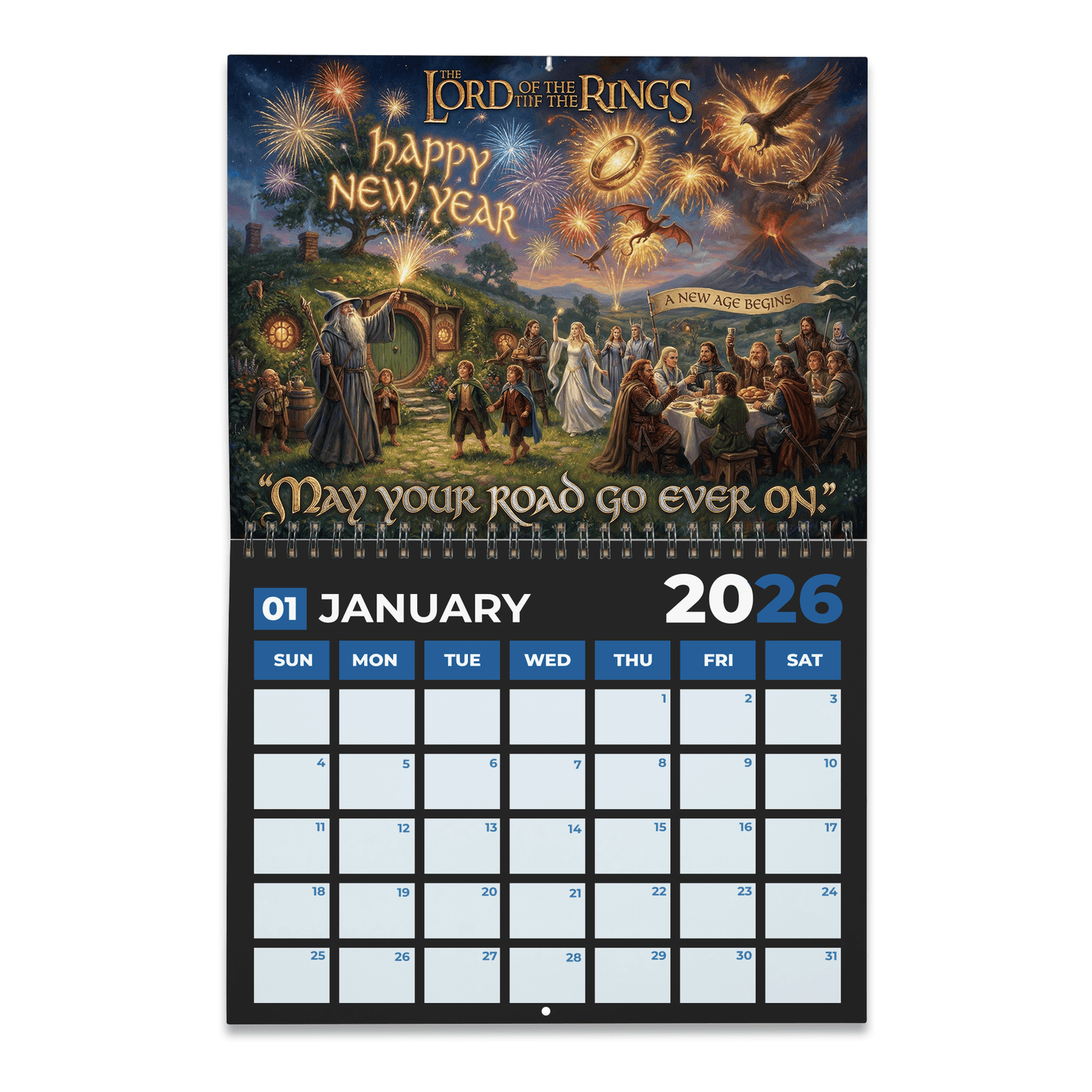 PREMIUM LOTR 2026 CALENDAR DAT