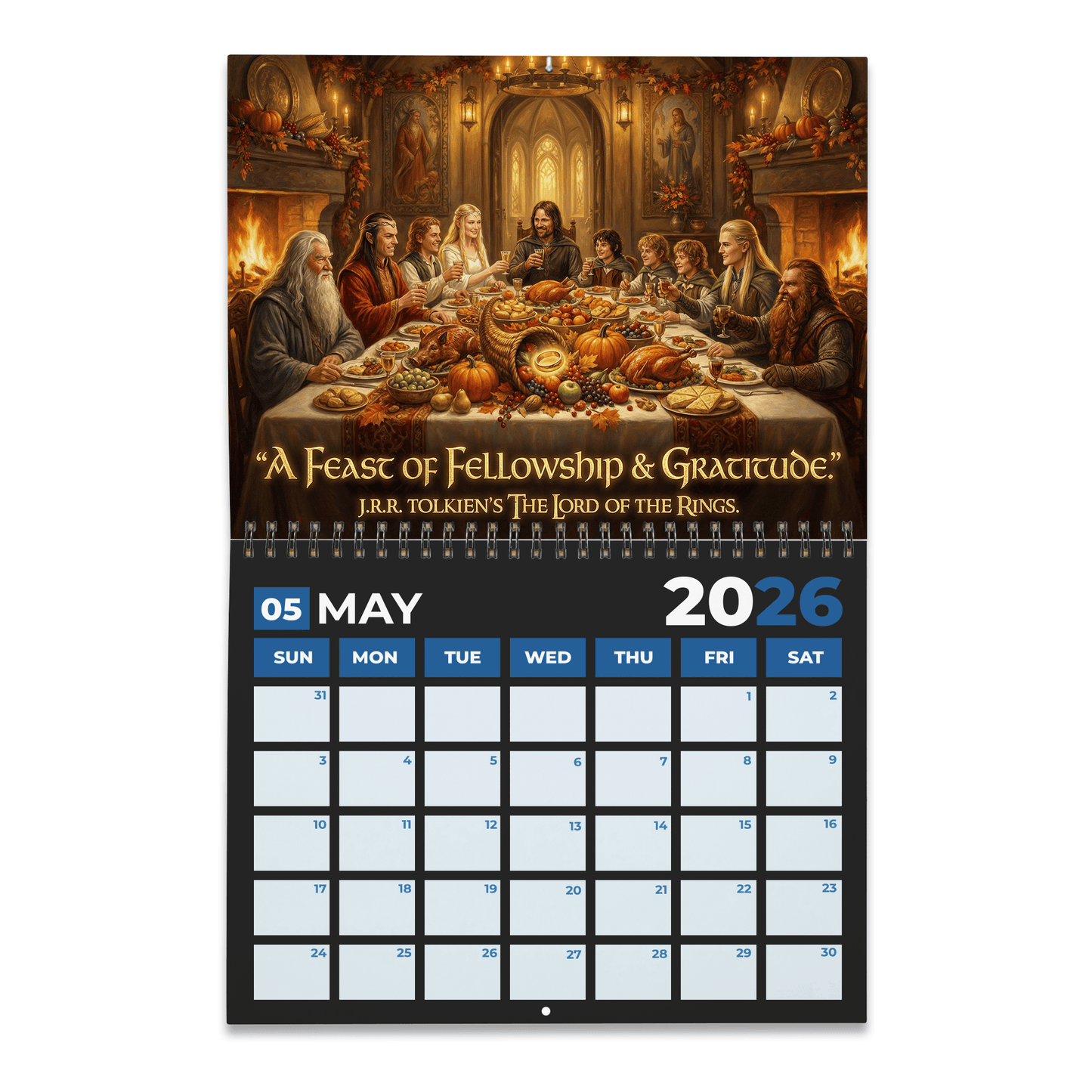 PREMIUM LOTR 2026 CALENDAR DAT