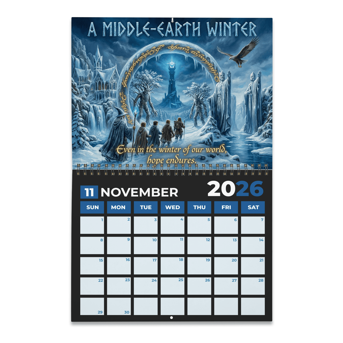 PREMIUM LOTR 2026 CALENDAR DAT