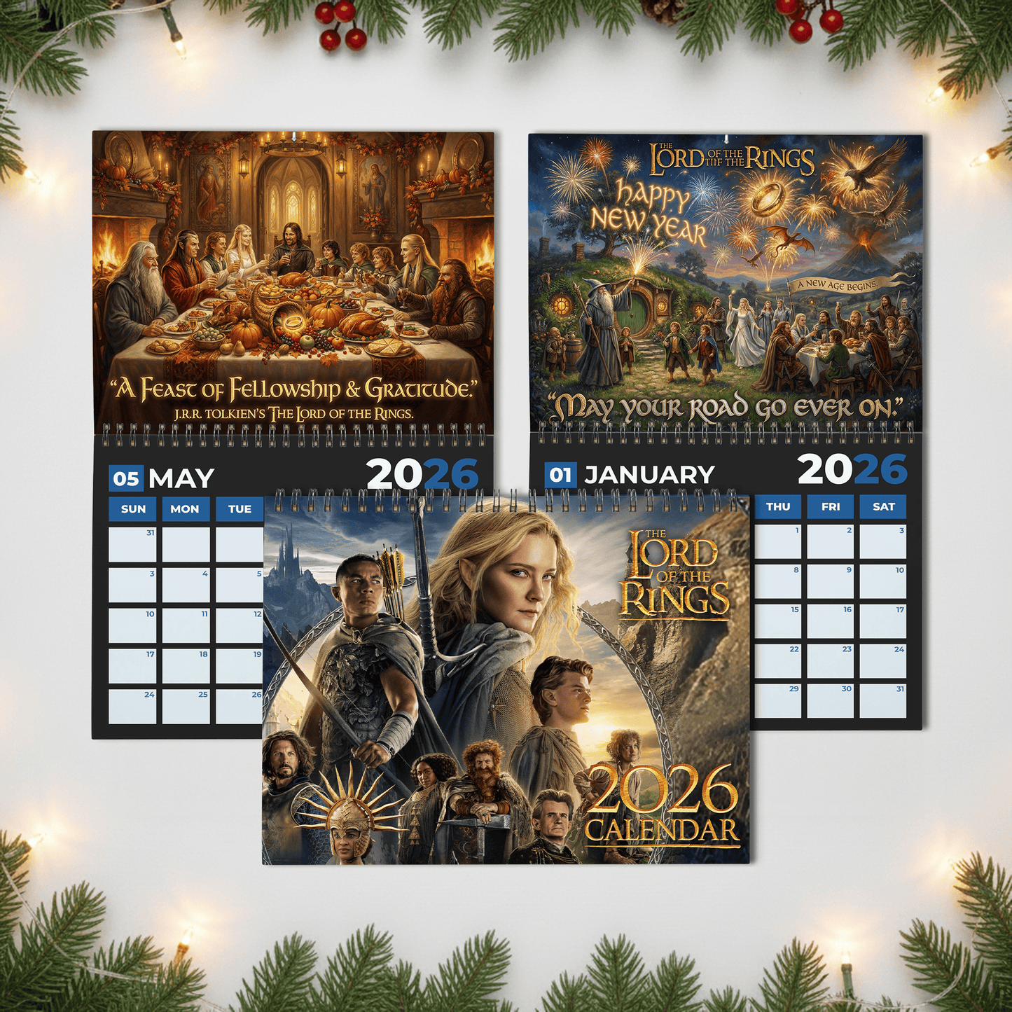 PREMIUM LOTR 2026 CALENDAR DAT